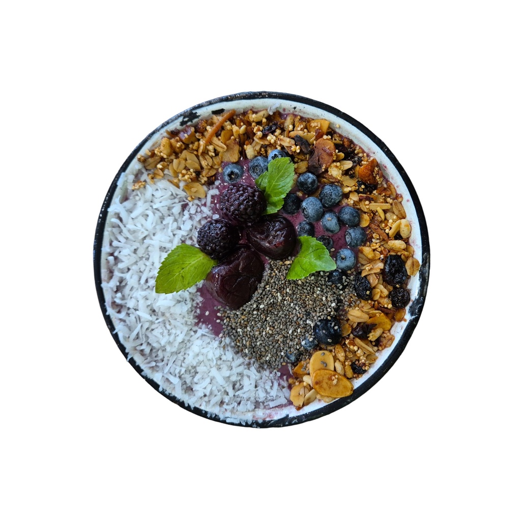 CHERRY FIT WOMAN SMOOTHIE BOWL