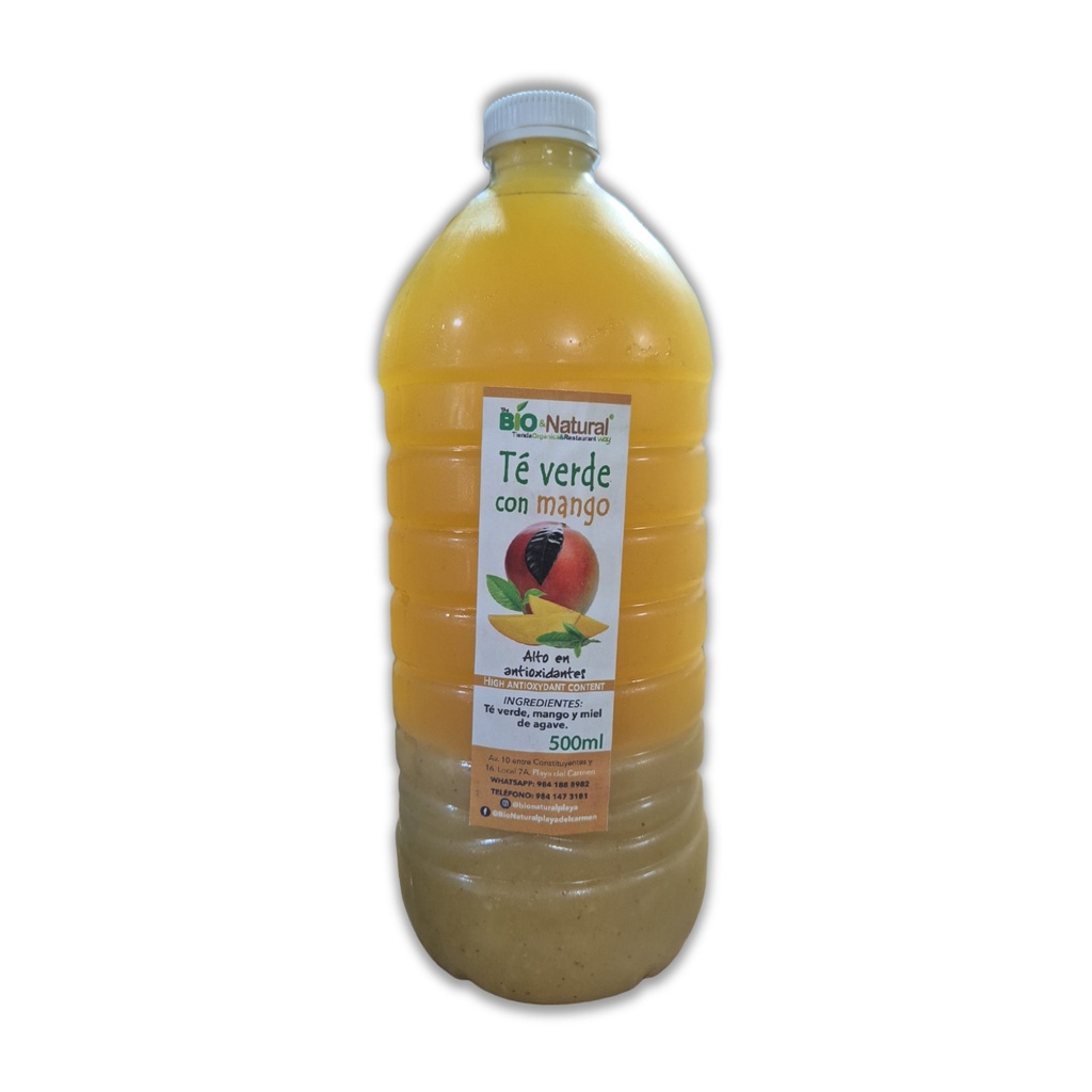 TÉ VERDE CON MANGO 1 L